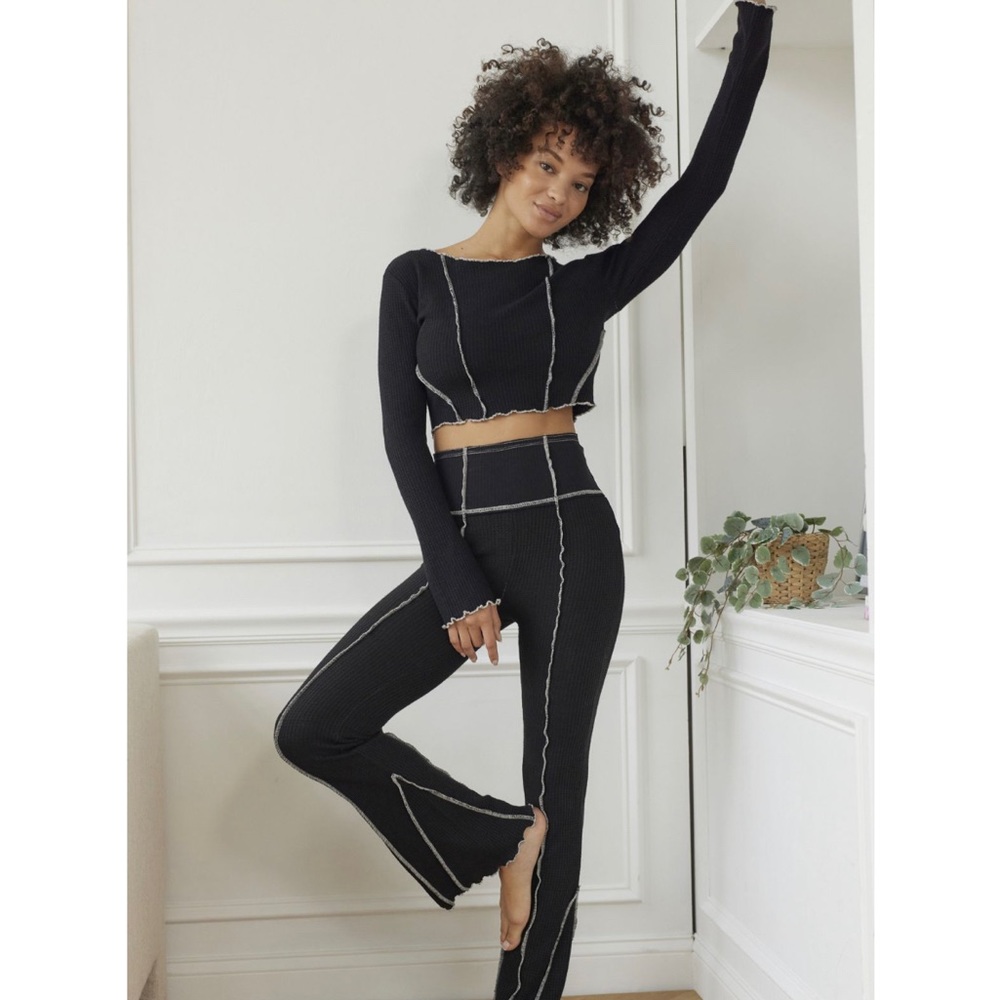 Out From Under Bella Thermal High Waisted Flare Pant